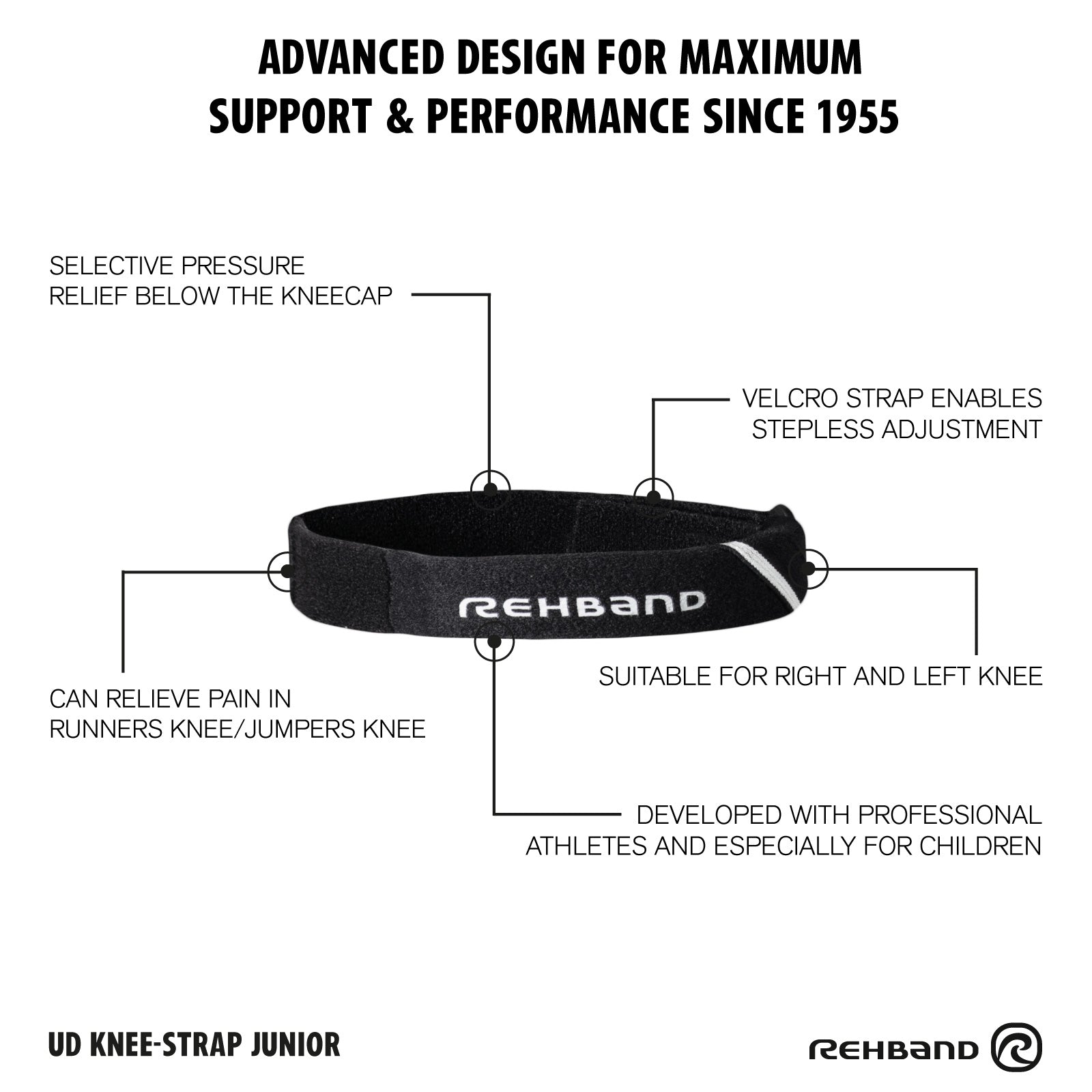 Patellasehnenband Kinder | UD Knee Strap Junior