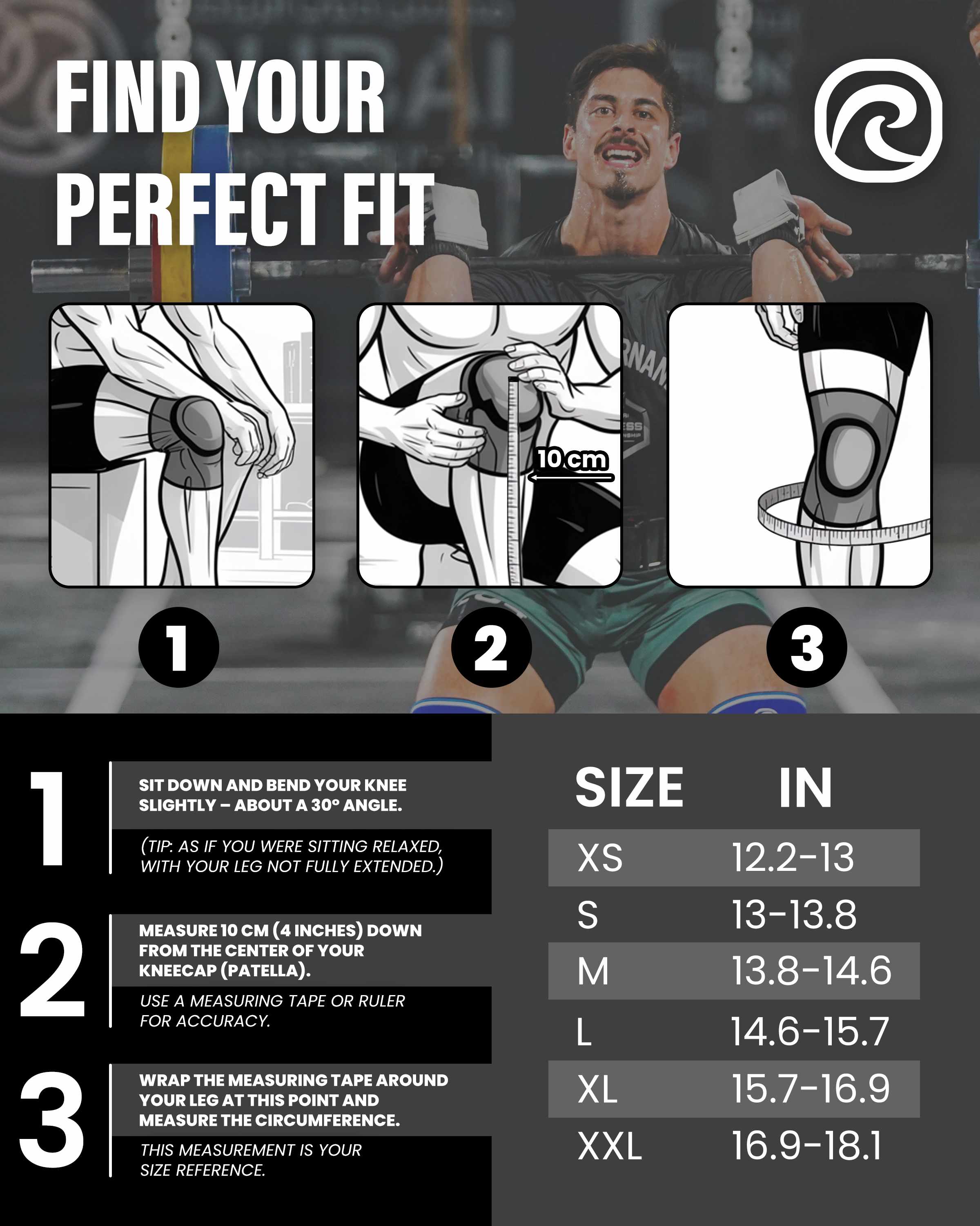 RX Original V Knee Sleeve 7mm