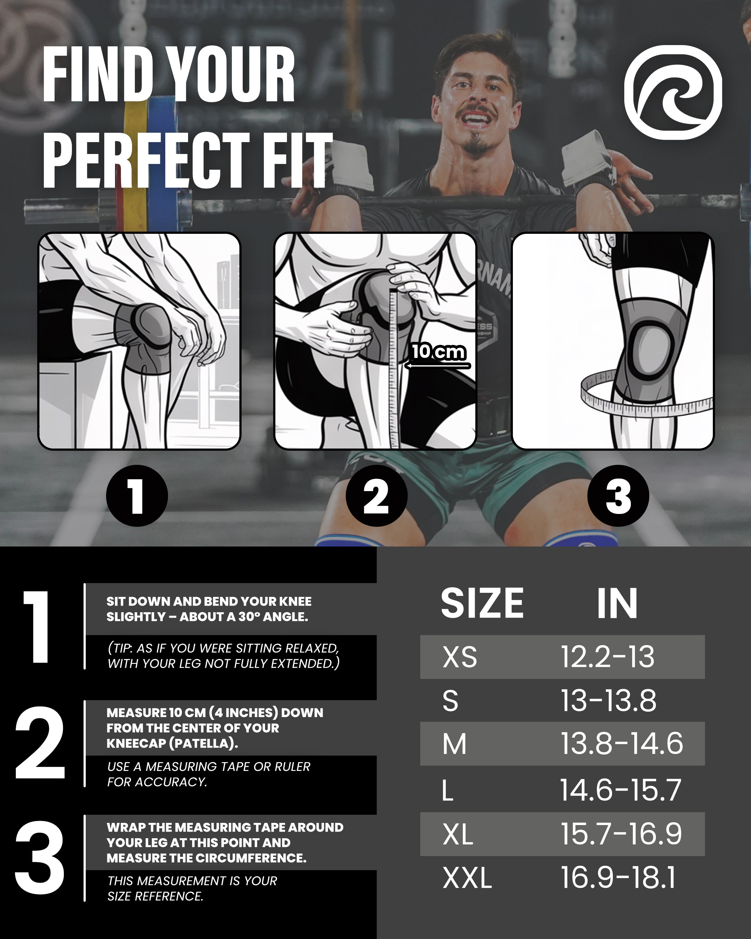 Genouillère | RX Original V Knee Sleeve 7mm