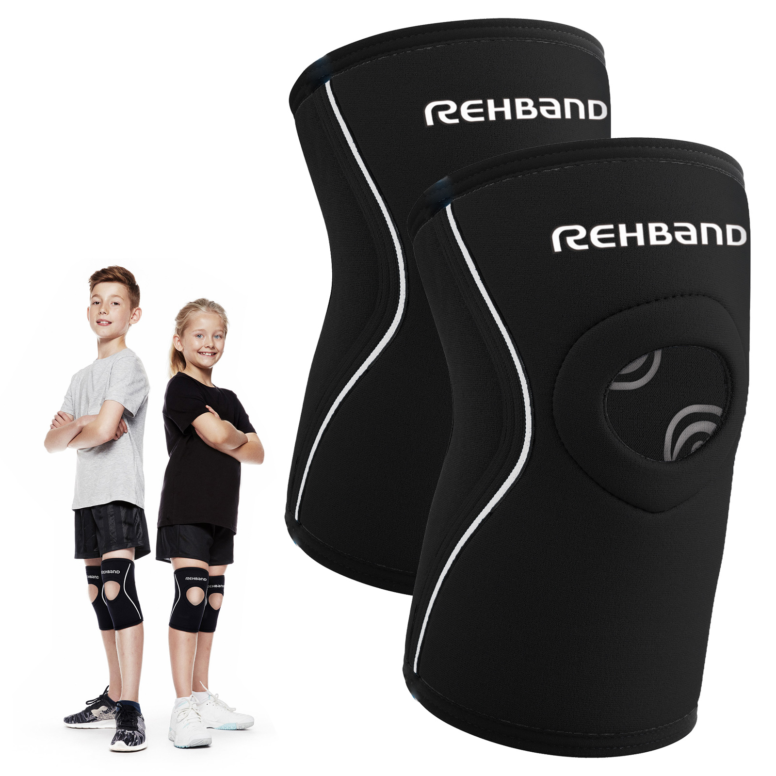 Patella Kniebandage Kinder | UD Knee Sleeve Patella Opening Junior