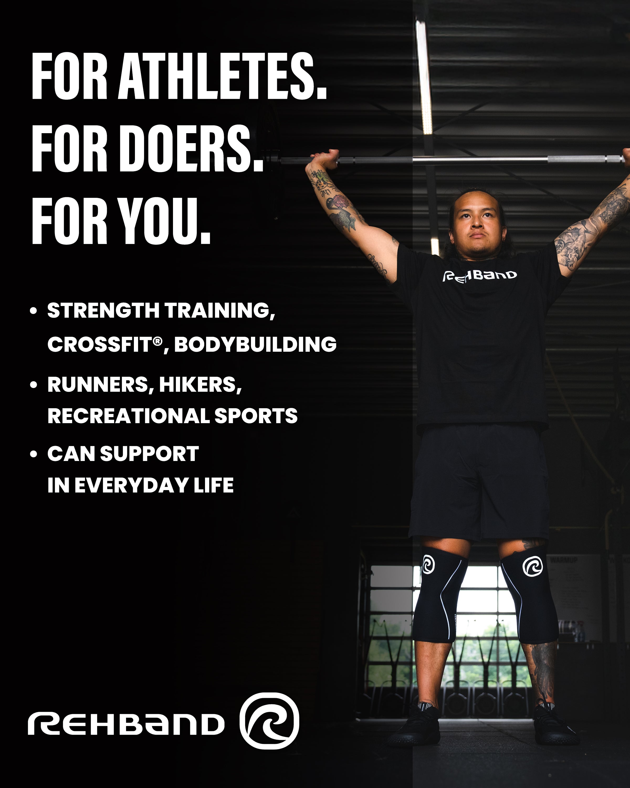 Kniebrace | RX Knee Sleeve Power Max 7mm