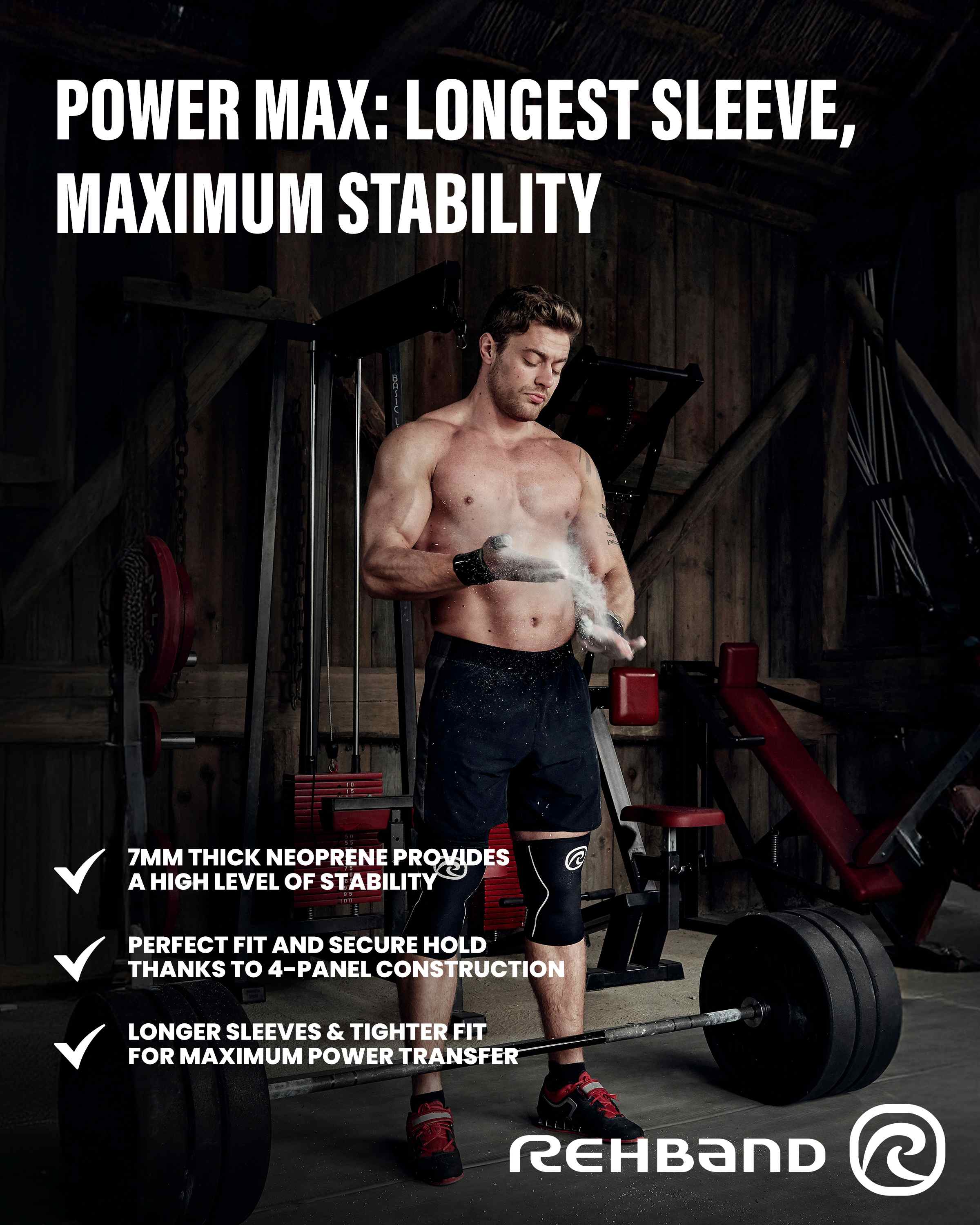 RX Knee Sleeve Power Max 7mm