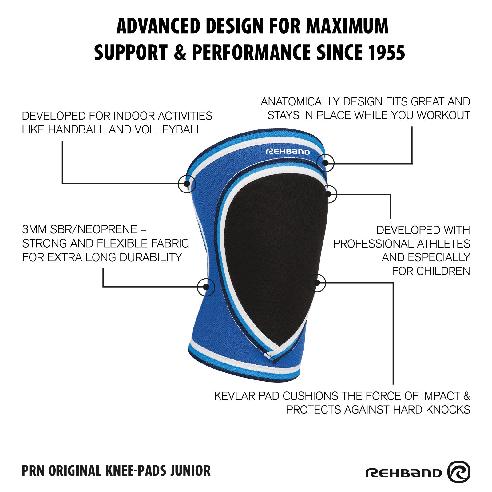 Knieschoner Kinder | PRN Original Knee Pads Junior