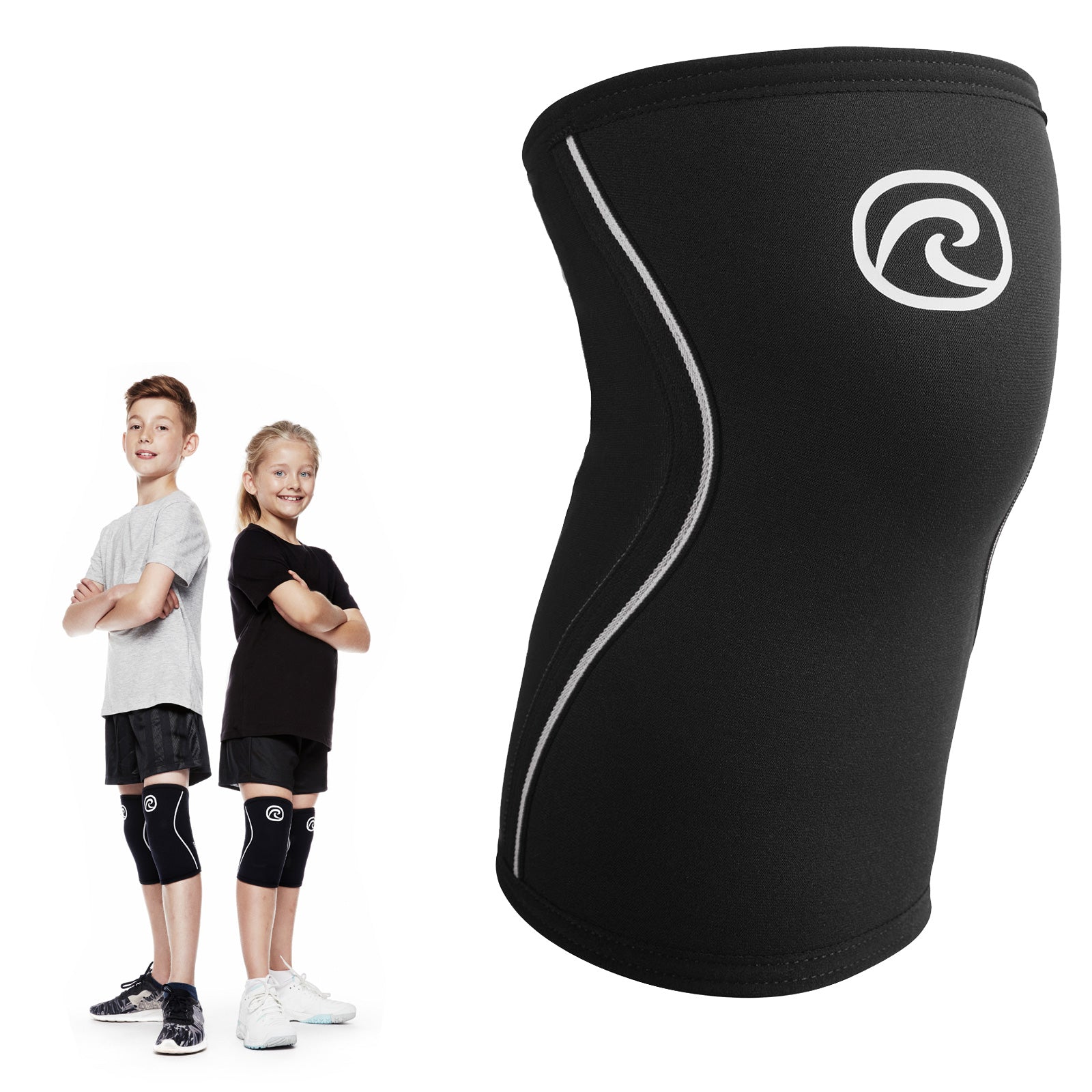 Rehband RX Knee Sleeve 5mm Junior Black-Piece-Large