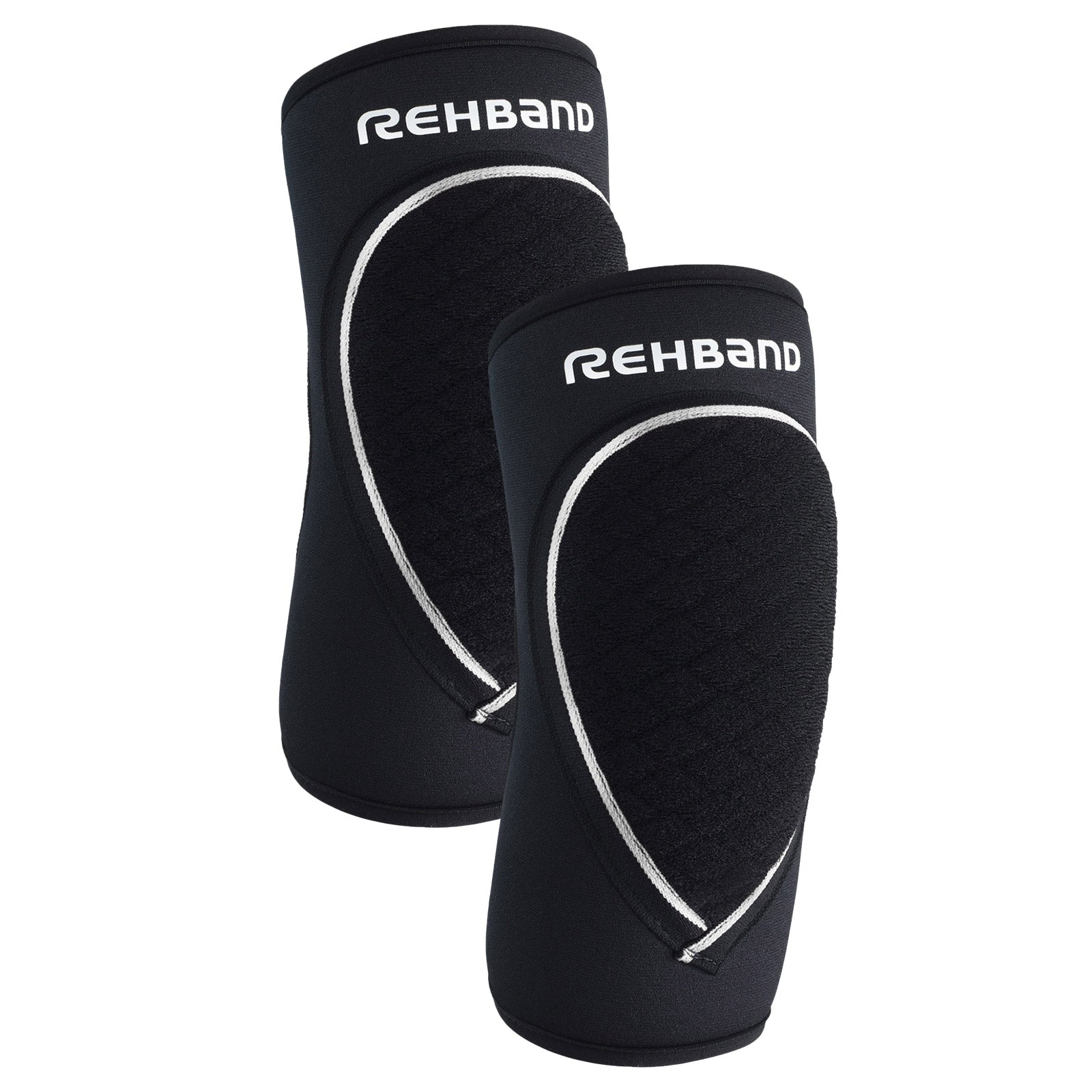 Rehband PRN Elbow Pad Black-Pair-X-Large