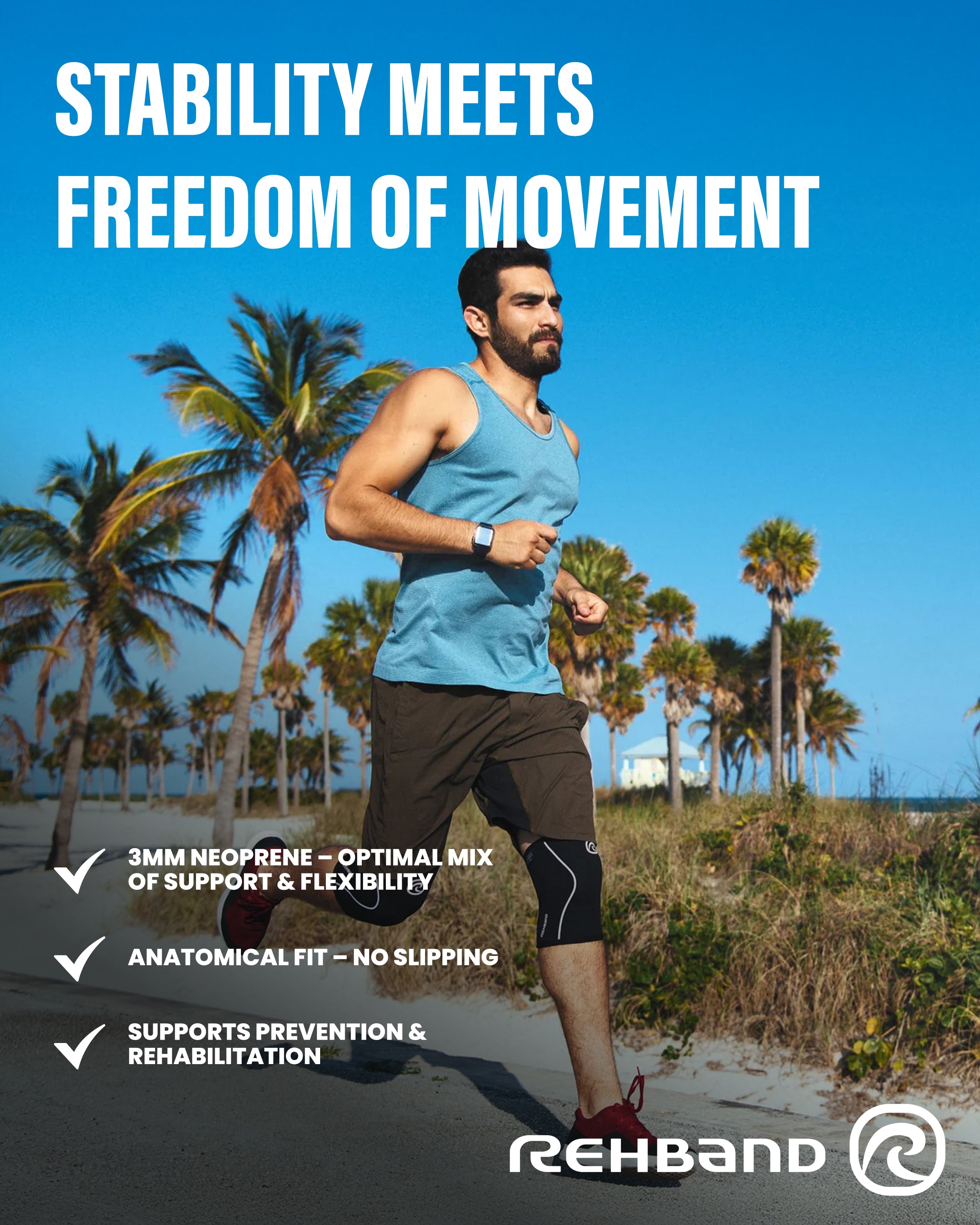 Kniebrace | RX Knee Sleeve 3mm