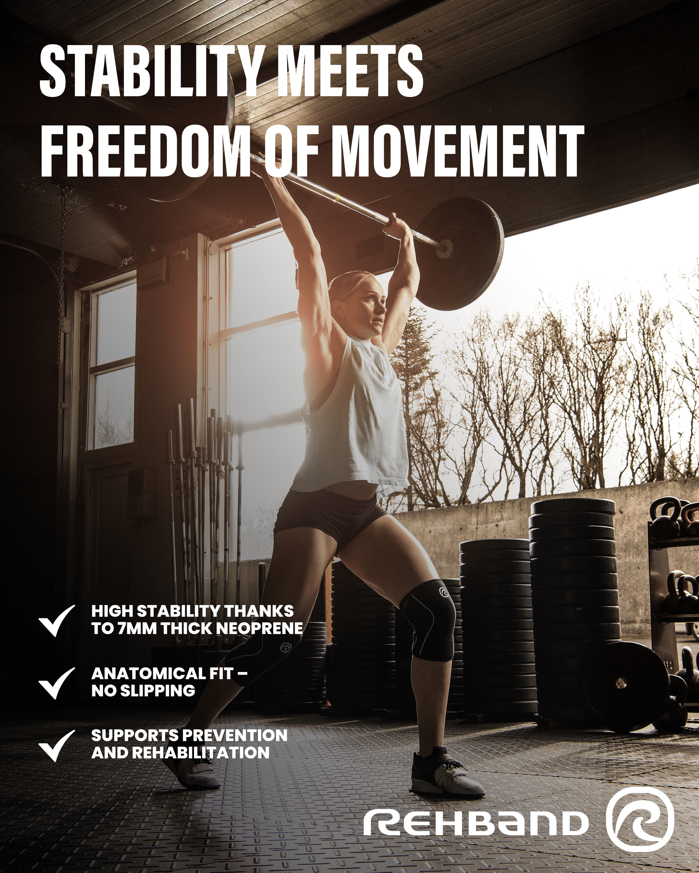 Kniebrace | RX Knee Sleeve 7mm